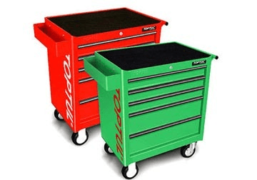 Ảnh Bộ tủ dụng cụ 7 ngăn màu đỏ 211 chi tiết Toptul GCAJ0067