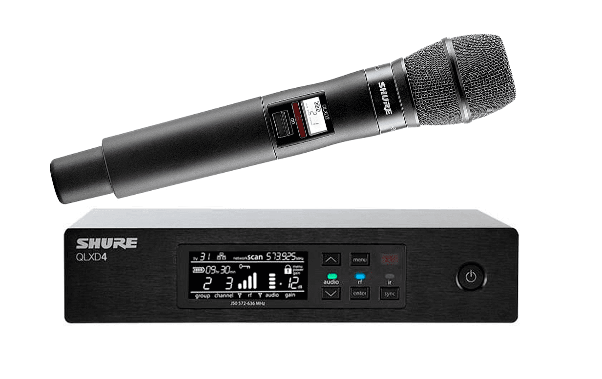 Ảnh Bộ microphone không dây Shure QLXD24A/KSM9
