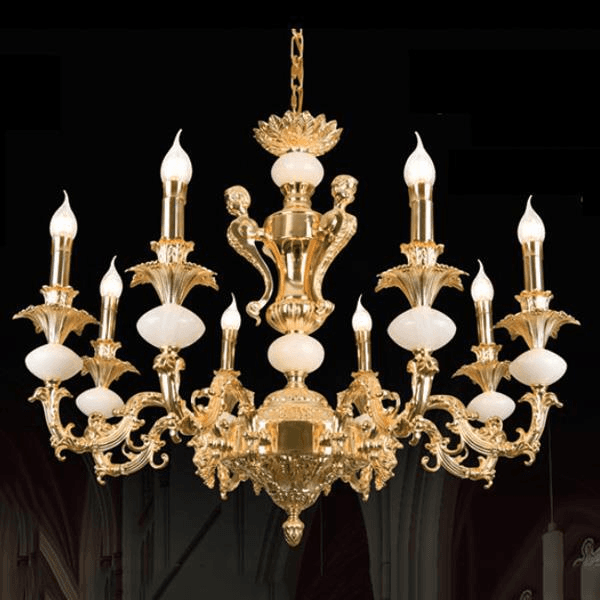 Ảnh Đèn chùm đồng CĐ 1258/8