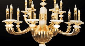 Ảnh Đèn chùm đồng cổ điển 1235/15