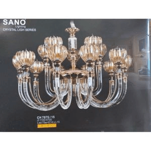 Ảnh Đèn chùm pha lê nến CH7075/15