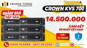 Ảnh Cục đẩy công suất Crown KVS 700 (KVS700)