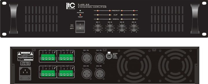 Ảnh Amply - Amplifier ITC T-4S120