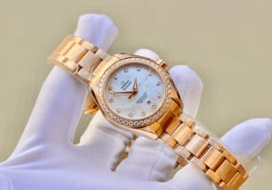 Ảnh Đồng hồ nữ Omega Aqua Terra 150m 18k Automatic 23155342055003 231.55.34.20.55.003 34mm