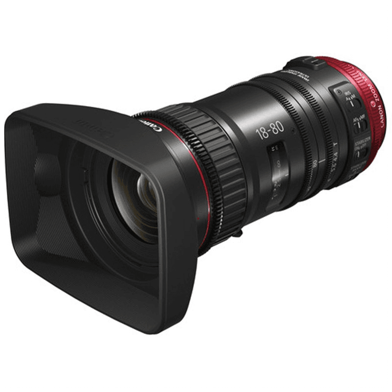 Ảnh Ống kính Canon E18-80mm T4.4 L IS KAS S