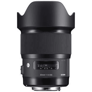 Ảnh Ống kính - Lens Sigma 20mm f/1.4 DG HSM Art For Nikon