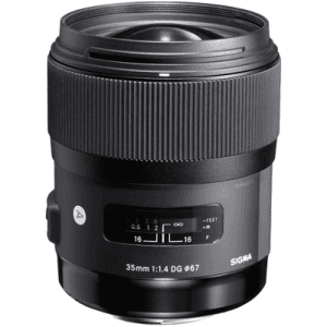 Ảnh Ống kính - Lens Sigma 35mm F1.4 DG HSM Art For Canon (Nhập Khẩu)
