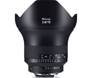 Ảnh Ống kính - Lens Zeiss Milvus 15mm f/2.8 ZF.2 Lens for Nikon F