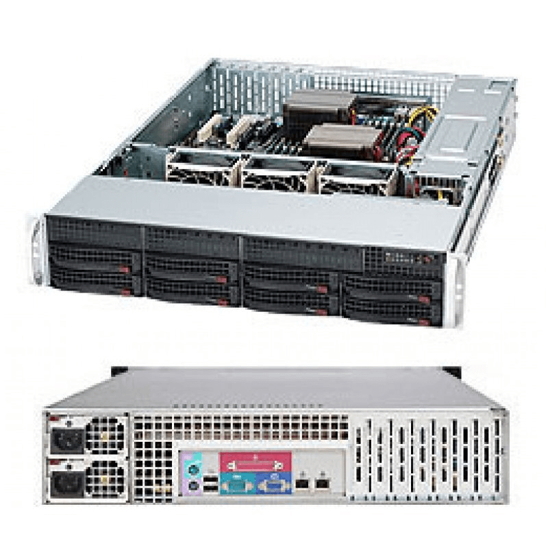 Ảnh Máy Server Supermircro Chassis CSE-825TQ-R720LPB