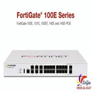 Ảnh Thiết bị tường lửa Firewall FortiGate-100E