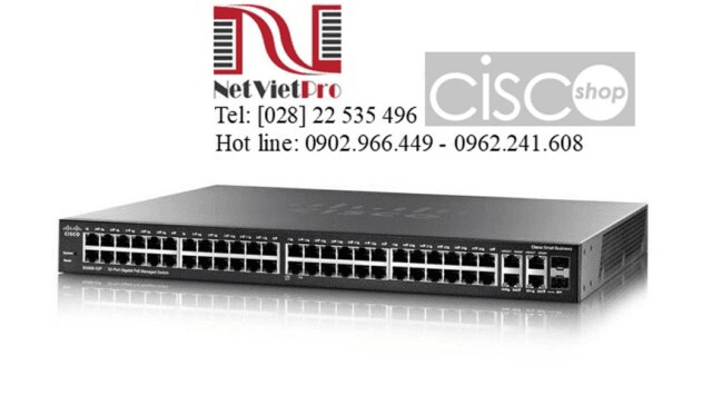 Ảnh Switch Cisco SG250-50HP-K9-EU - 50 port