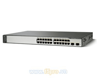 Ảnh Thiết bị mạng Switch Cisco WSC3750V224TSS (WS-C3750V2-24TS-S)
