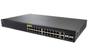Ảnh Switch Cisco SG350-28P-K9-EU - 28 port