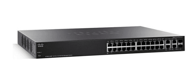 Ảnh Switch Cisco SF350-24MP-K9-EU - 24 port
