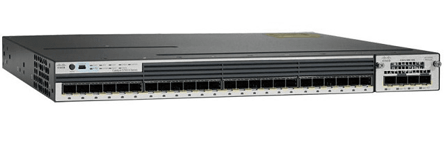 Ảnh Switch Cisco Catalyst WS-C3750X-24S-S - 24 Ports