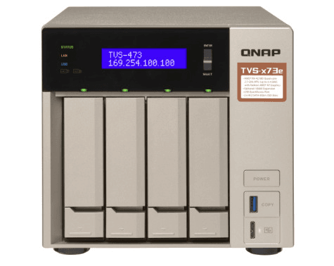Ảnh Thiết bị lưu trữ Qnap TVS-473e-8G