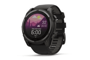 Ảnh Đồng hồ thông minh Garmin Fenix 8 Sapphire Solar 51mm viền Titanium