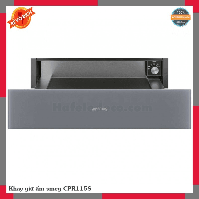 Ảnh Khay giữ ấm, làm nóng thực phẩm Hafele Smeg CPR115S 536.54.882