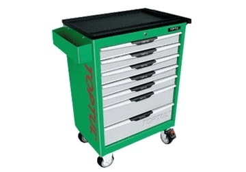 Ảnh Bộ tủ 3 ngăn đỏ bao gồm 70 chi tiết Toptul GW-07004