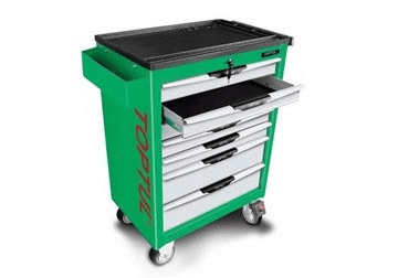 Ảnh Bộ tủ dụng cụ 7 ngăn màu đỏ 157 chi tiết Toptul GCAJ0057