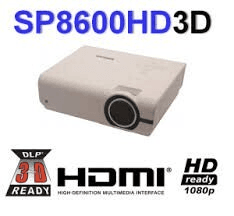 Ảnh Máy chiếu Infocus SP8600HD3D (SP-8600HD3D) - 2700 lumens