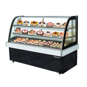 Ảnh Tủ trưng bày bánh Berjaya CCS12SB13-2FB - kiếng cong, 1m2
