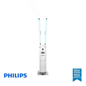 Ảnh Xe đẩy khử trùng Philips 130W UVCT200 UV-C Trolley