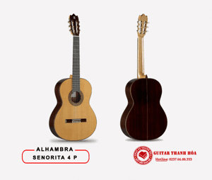 Ảnh Đàn Classic Guitar Alhambra 4P