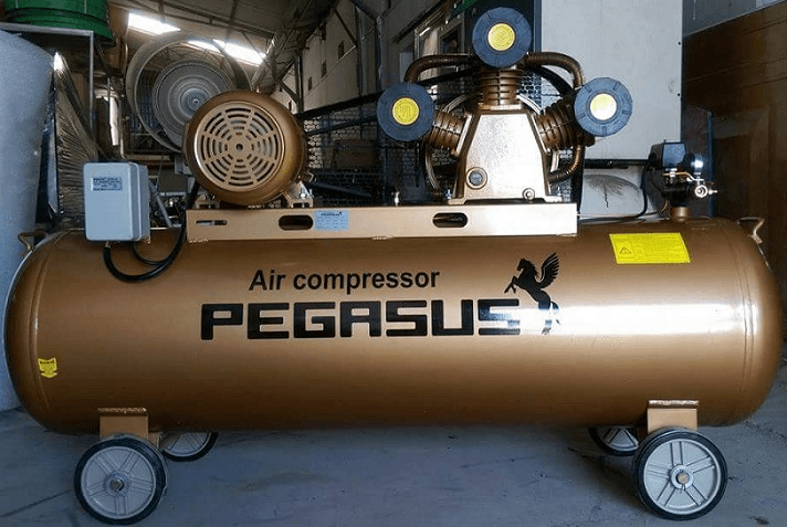 Ảnh Máy nén khí dây đai Pegasus TM-W-0.67/12.5 - 500L
