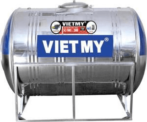 Ảnh Bồn nước inox Việt Mỹ 6000L ngang