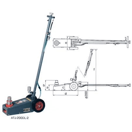 Ảnh Đội cá sấu dùng hơi Masada ATJ-350