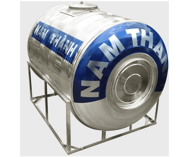 Ảnh Bồn nước inox Nam Thành 6000 lít ngang