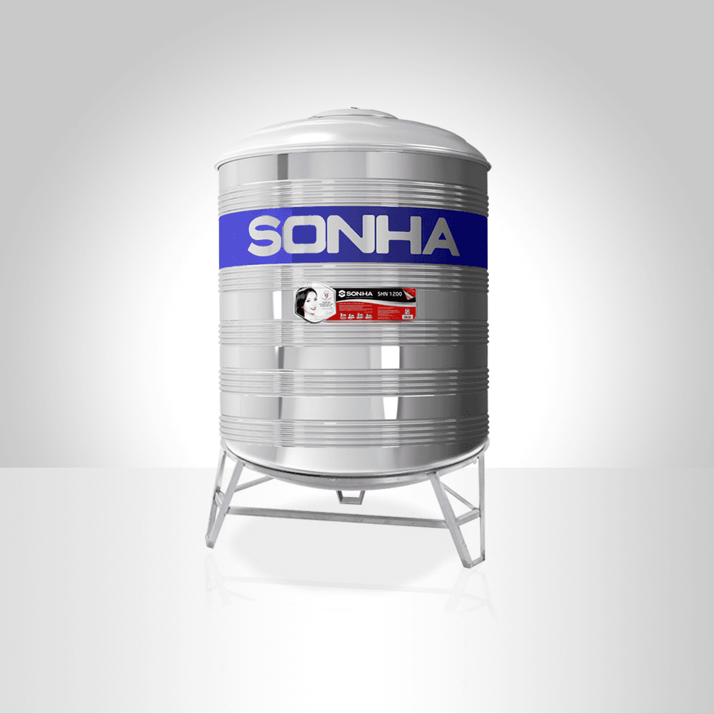 Ảnh Bồn nước inox Đại Thành I4000 đứng