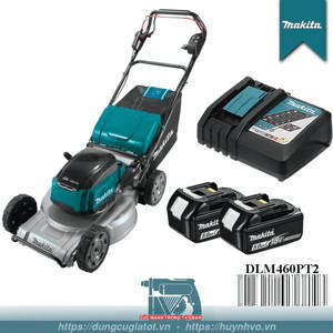 Ảnh Máy cắt cỏ đẩy dùng 2 pin 18V Makita DLM460PT2