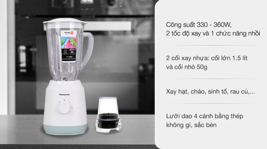 Ảnh Máy xay sinh tố đa năng Panasonic MX-EX1511WRA