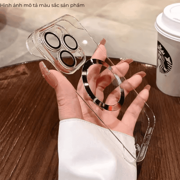 Ảnh Ốp lưng MagSafe iPhone 14 Pro nhựa cứng MG-001