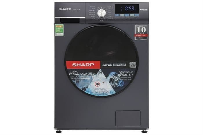 Ảnh Máy giặt Sharp Inverter 11 kg ES-FM110CB-SB