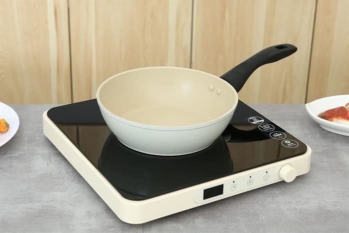 Ảnh Chảo nhôm sâu chống dính vân đá đáy từ 20 cm Green Cook GCP246-20IH