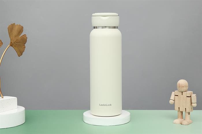 Ảnh Bình giữ nhiệt inox 800 ml Lock&Lock Sling Ring Tumbler LHC4322IVY