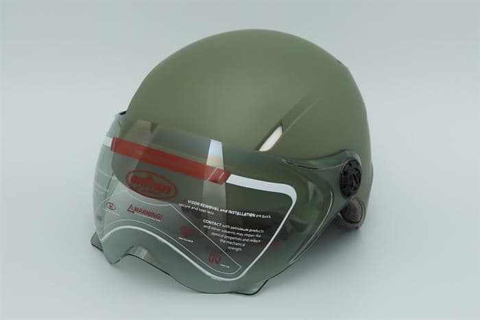 Ảnh Mũ 1/2 size L Delites ATN10K xanh rêu