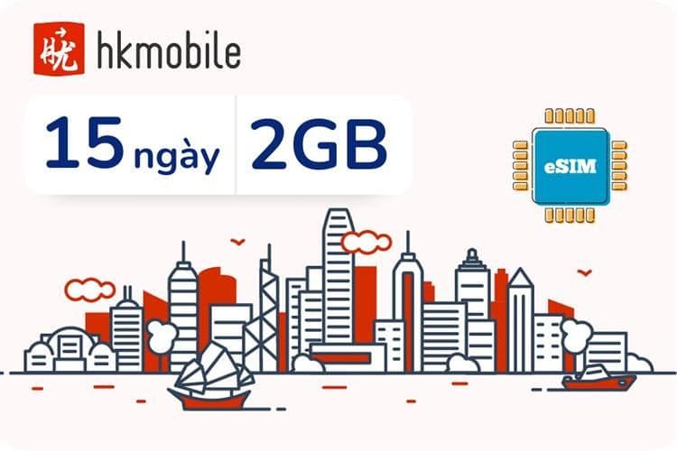 Ảnh eSim du lịch Airalo HongKong 2GB/15 Ngày