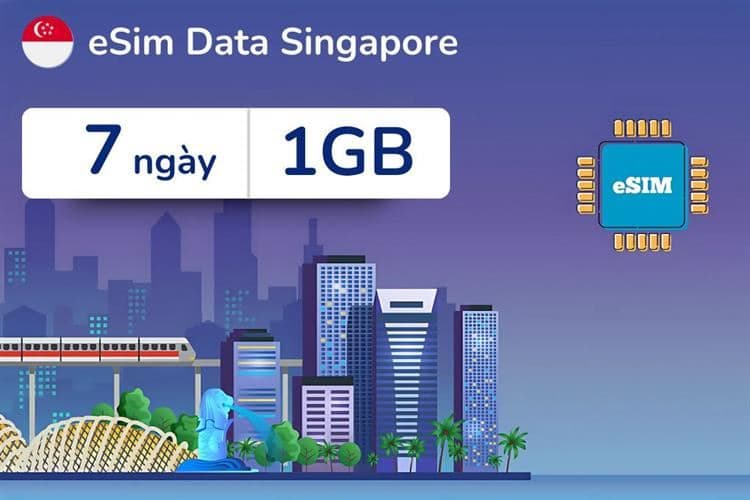 Ảnh eSim du lịch Airalo Singapore 1GB/7 Ngày