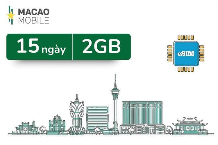 Ảnh eSim du lịch Airalo Macao 2GB/15 Ngày