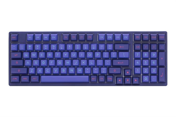 Ảnh Bàn phím Cơ Có Dây Akko 3098 Neon