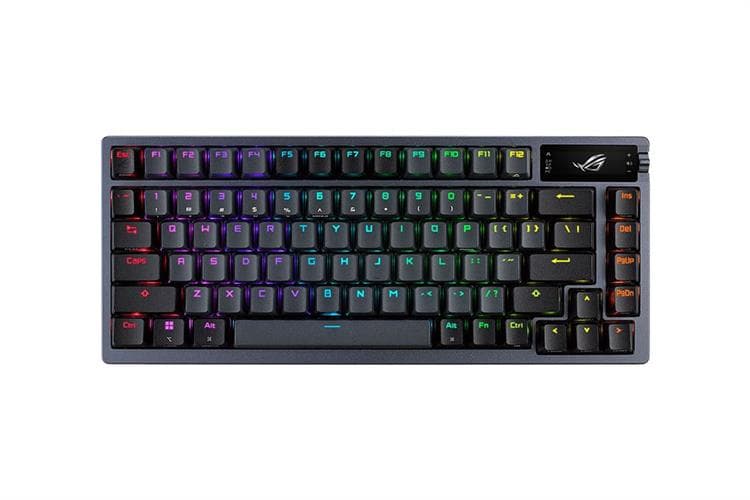 Ảnh Bàn Phím Cơ Bluetooth Asus ROG Azoth Wireless Mechanical Gaming Snow
