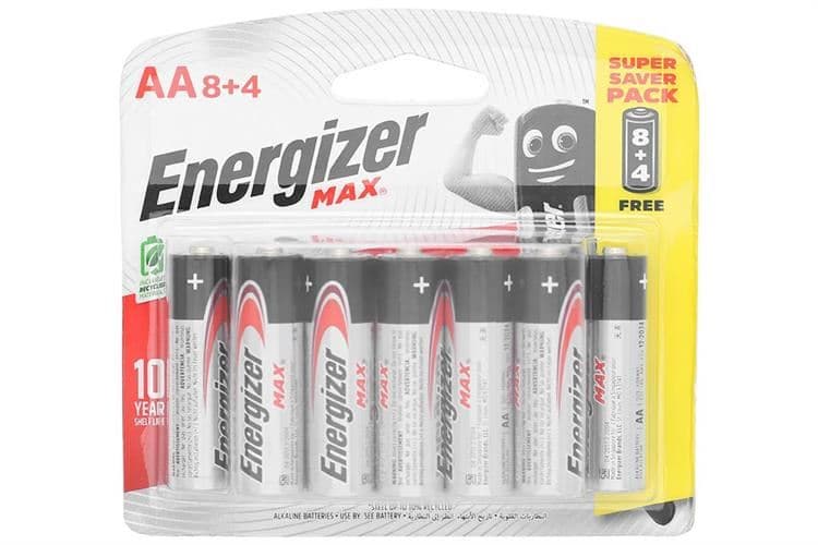 Ảnh Pin AA 12 viên Energizer Max E91BP8+4