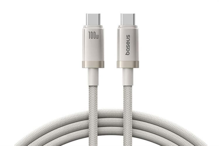 Ảnh Cáp Type C - Type C 1m Baseus Titanium Alloy CB000136