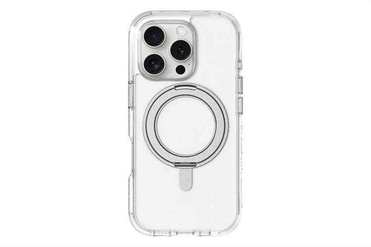 Ảnh Ốp lưng MagSafe iPhone 16 Pro Max Nhựa cứng viền dẻo LAUT Crystal Matter Chính hãng