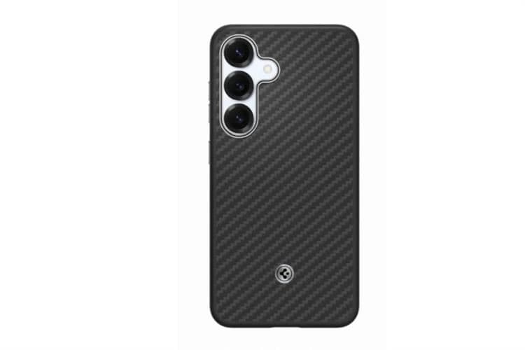Ảnh Ốp lưng MagSafe Galaxy S25 Nhựa dẻo TPU Samsung x Spigen Enzo Aramid Chính hãng