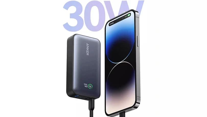 Ảnh Sạc dự phòng Anker 533 2C1A 30W 10K Xanh dương (Blue) B2B_A1256H31